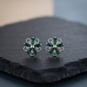 Stainless steel  Luxury Gold & pearal Drops Earrings