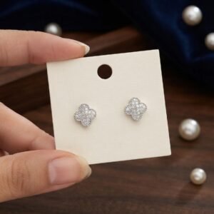 Stainless steel  Luxury Gold & pearal Drops Earrings